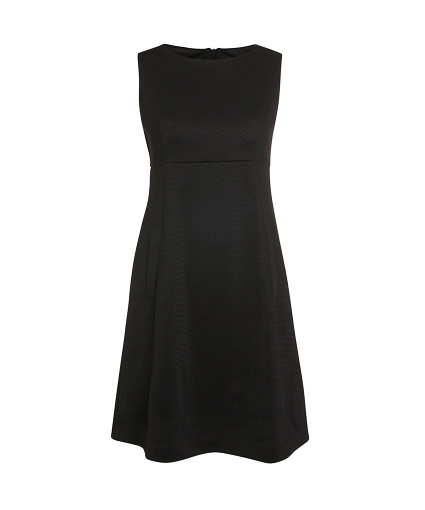 Beige Linen Midi Dress - Image 2